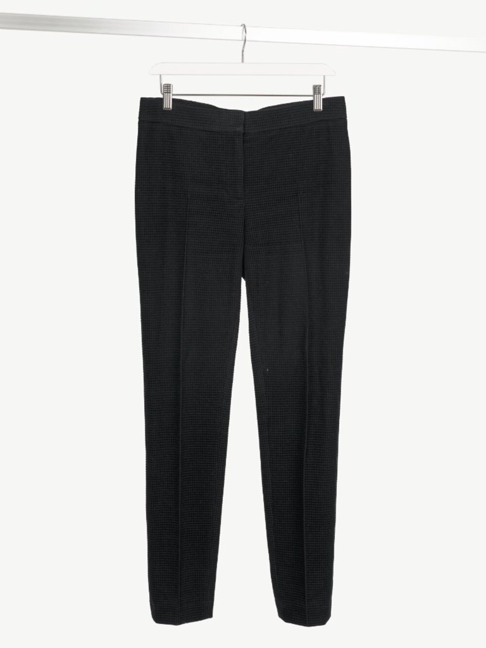 Akris Punto Mara Black Flocked Skinny Pants